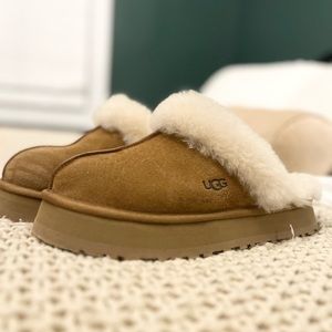Ugg Disquette Platform Chestnut